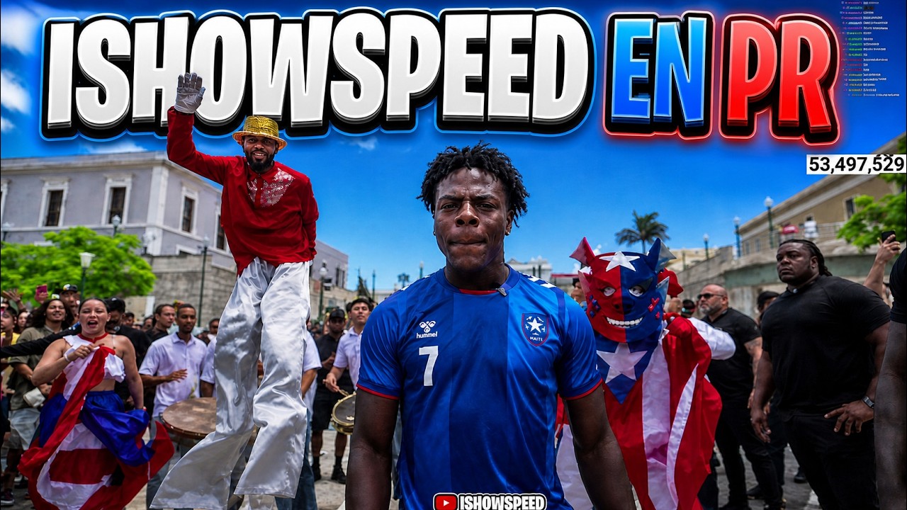 Puerto Rico Subió La Bara con iShowSpeed (cuando llega a RD?)