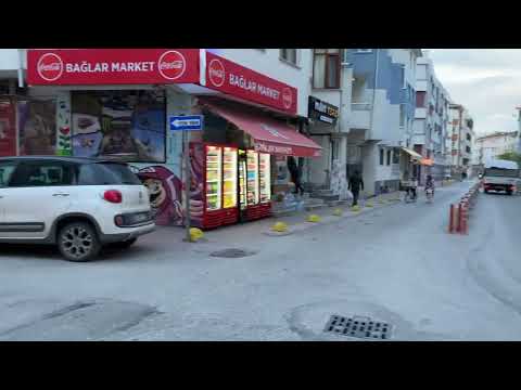 Eskişehir Walking Tour - Bağlar Street (Student Hub) - Vibrant Life 4K
