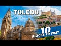 Toledo Spain top places to visit. Beautiful Ancient Cities 4K 50p