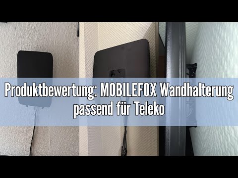 Produktbewertung: MOBILEFOX Wandhalterung passend für Telekom Speedport Smart 4 | 4 Plus Router Wand