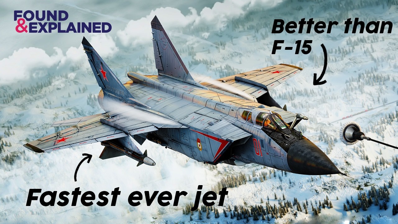 The plane that frightened F-15 pilots - MiG-31 Foxhound