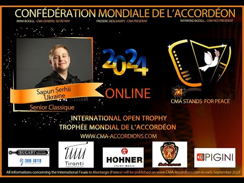 Senior Classique - Round 1 - Serhii Sapun (Ukraine) - www.cma-accordions.com