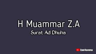 Download lagu Qori H Muammar ZA - QS Ad Dhuha Satu Napas mp3