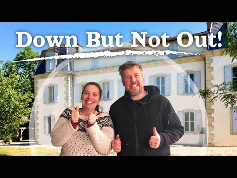 HUGE RENOVATION CHALLENGES will we make it?  #Chateau #DIY #Renovation
