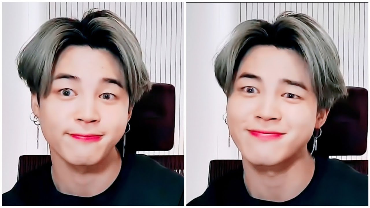 What happens when Jimin accidentally presses the camera button😁