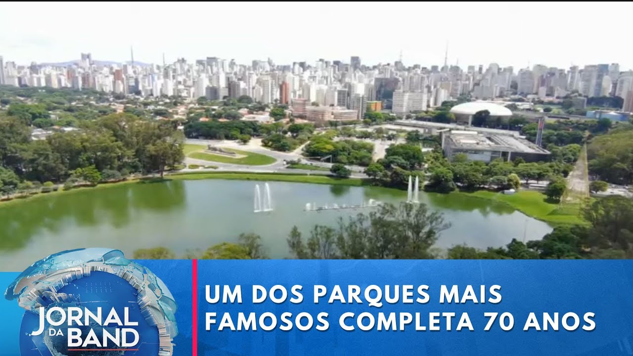 Parque Ibirapuera, um dos mais famosos do Brasil, completa 70 anos | Jornal da Band
