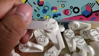Which Surfaces HI LOHAS Concrete Wall Hook Medium 25pcs