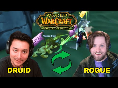 I Swapped Classes With Pikaboo in TBC 2v2 Arenas