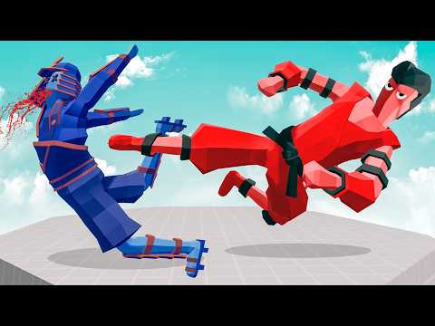 KARATE MASTER vs EVERY UNIT | Totally Accurate Battle Simulator-TABS