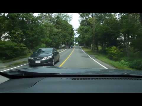 A ride down Forest Avenue in Cohasset, MA - 9/21/17