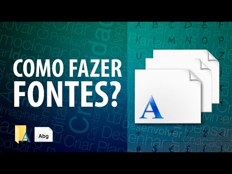 Vídeo: Gerar fontes: criar tipografia e tirar dúvidas