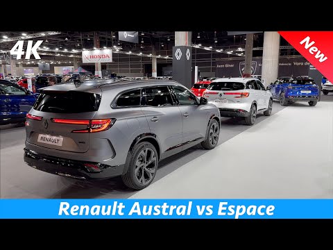Renault Austral vs Renault Espace 2024 comparison (Exterior - Interior space)