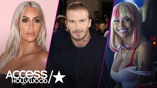 Kim Kardashian, David Beckham, Nicki Minaj & More Rock The Front Row AT NYFW