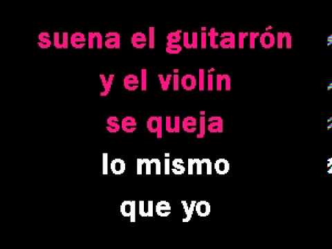 El Mariachi de Mi Tierra karaoke