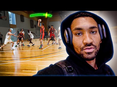 I Played A Game With NBL 1 Team For My Tryout! Pro Overseas Vlog Day 4. (Game Highlights)