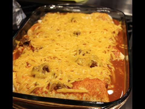 BEEF ENCHILADAS with MEXICAN HOT RICE / CHERYLS HOME...