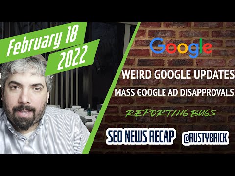 Google Algorithm Replace Brewing, Google Adverts Disapprovals, Google Reporting Glitches & Extra
