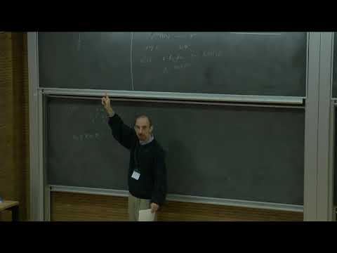 Ron Donagi - Bundles on elliptic fibrations