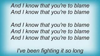 Jebediah - Blame Lyrics