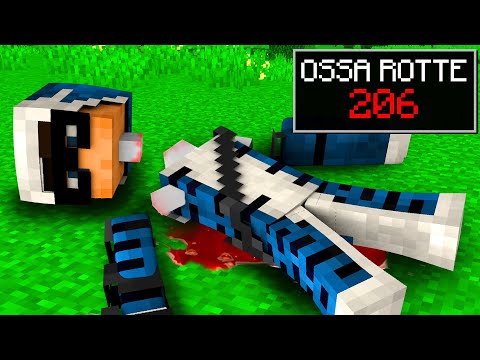 KENDAL SI ROMPE TUTTE LE OSSA SU MINECRAFT - ITA