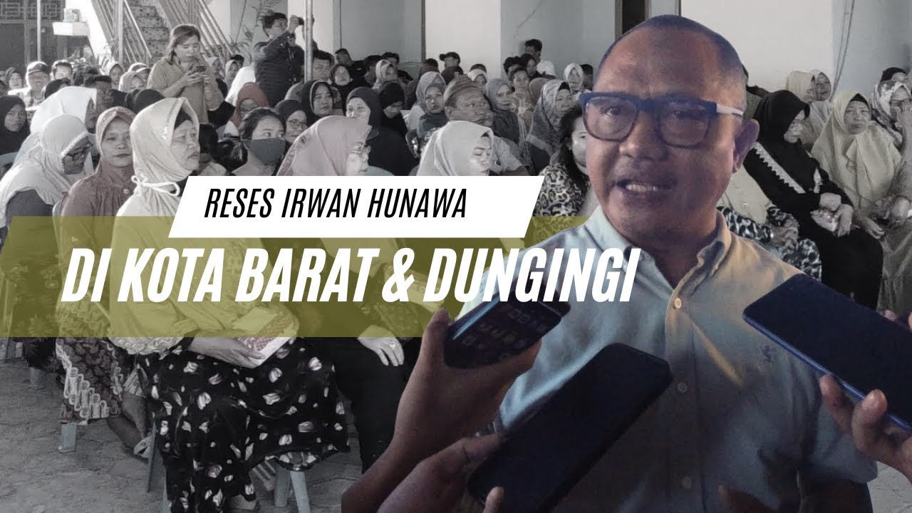 Irwan Hunawa Upayakan Aspirasi Masyarakat Kota Barat-Dungingi Dianggarkan dalam APBDP