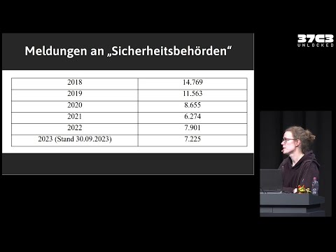 Video Thumbnail: 37C3 -  Gläserne Geflüchtete