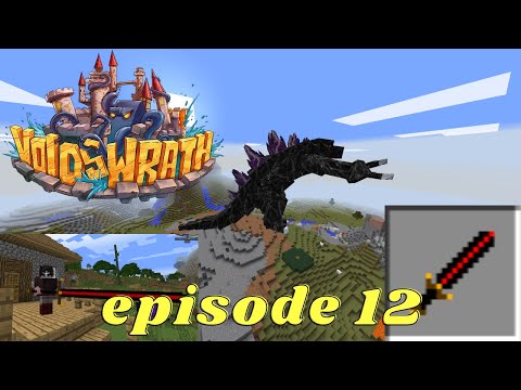 Crafting big bertha and killing mobzilla in crazy craft