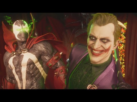 The Joker Flirting With Spawn - Mortal Kombat 11