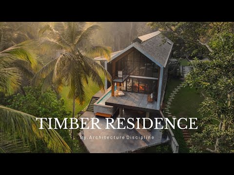 Timber Residence: An Eco-Friendly and Inspiring Modern Wooden Home