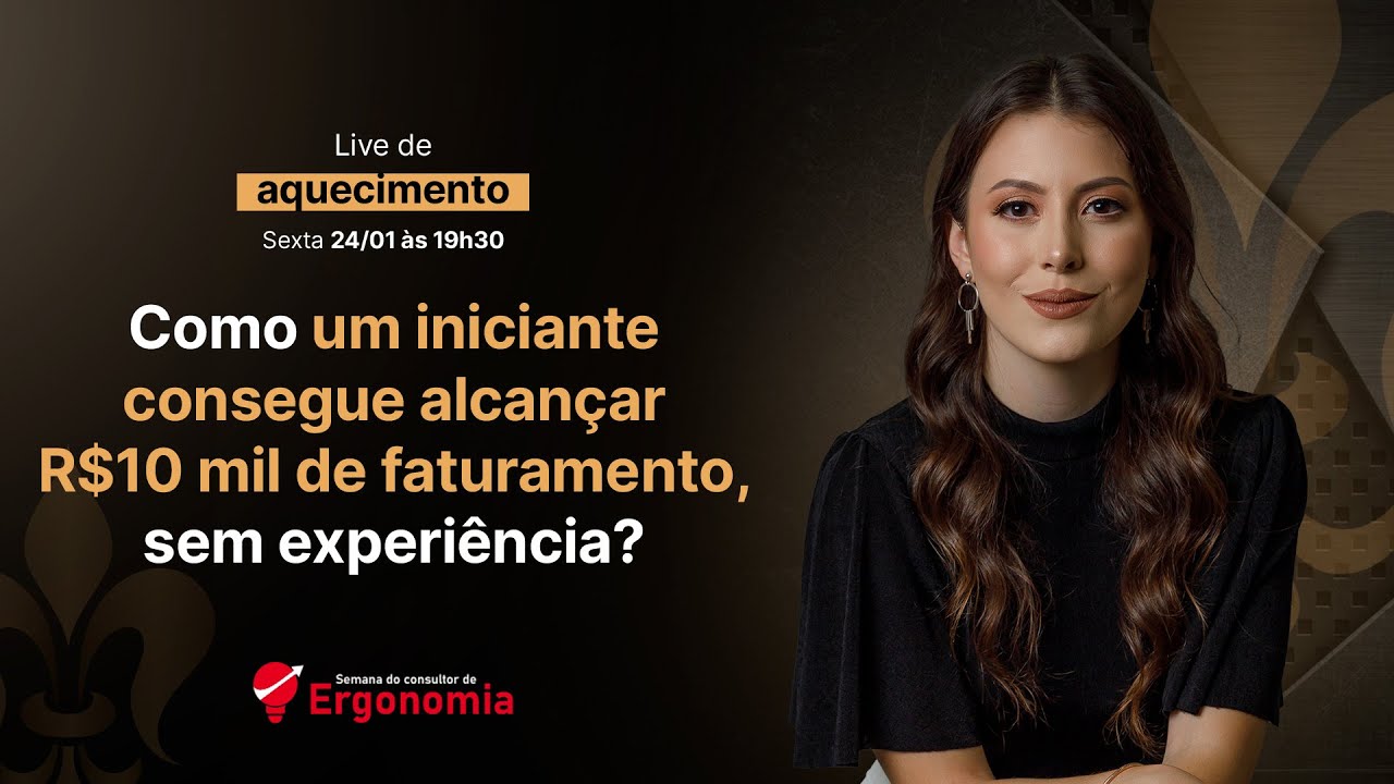 Live 5 - Como um iniciante consegue alcançar R$10 mil de faturamento, sem experiência?