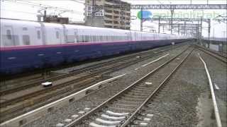 preview picture of video 'The Bullet Trains at Oyama Station 新幹線小山駅ホーム'