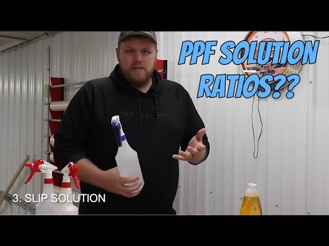 How To Mix PPF Solutions