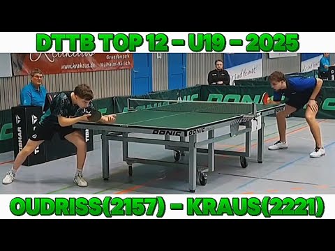 DTTB Top12 [U19 Jungen] | Jamal Oudriss(2157) : Luis Kraus(2221)