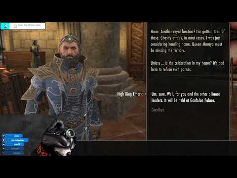 Tianlein plays ESO (608) - High Isle -Quests: A Chance of Peace & The Missing Prowler