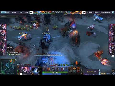 Animajor | EG vs VG game 2 | Multiple Linken's Sphere + Lotus Orb to Arteezy