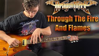 How To Play Through The Fire And Flames Intro On Guitar