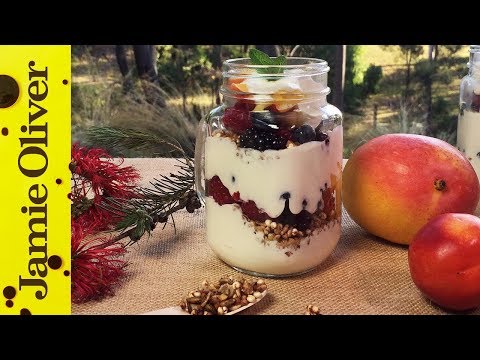 Fruit & Muesli Yogurt Parfait | Dani Stevens