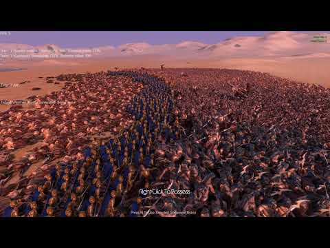 1,000 Golden Knights vs 10,000 Centaur Ultimate Epic Battle Simulator