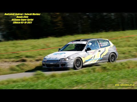 Budzyński Andrzej / Solecki Mariusz - Honda Civic - Jesienny Super Sprint Libusza 03-10-2021