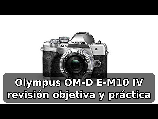 Vídeo relacionado con Kit de cámara del Sistema Micro Four Thirds Olympus OM-D E-M10 Mark IV, Sensor de 20 Mpx, Visor electrónico, vídeo 4K, Wi-Fi, Negro, Incluye el M.Zuiko Digital ED 14-42mm F3.5-5.6 EZ Pancake Negro