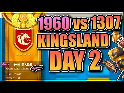 1307 vs 1960 [kingsland day 2] Strife of the Eight KvK in Rise of Kingdoms
