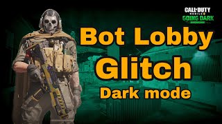 Call Of Duty Mobile/Bot Lobby Glitch Dark Mode New Map/IOS GAMEPLAY
