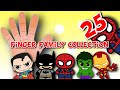 Finger Family Collection Top 25 Superheroes Finger Family Rhymes Finger Family