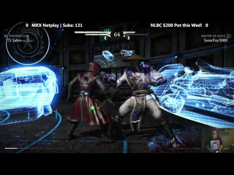 MKX After Hours Ep. 26 - vs cR SonicFox5000 (Ermac) - Part 1 [720p/60fps]