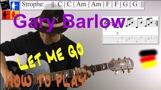 Let me go - Guitarlesson Gary Barlow