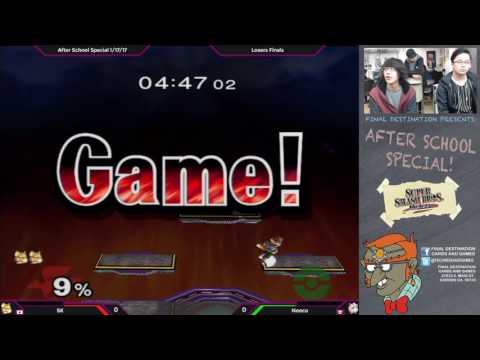 After School Special 1/17/17 - SK (Fox) vs. Neeco (Puff) - SSBM Losers Finals