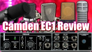 Video thumbnail for Cranborne Audio Camden EC1 Preamp Demonstration w/ TLM103, SM7B, RE20, AKG C414 XLII & TLM102 by JollyLegend