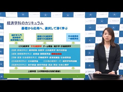 フランス語圏文化学科 学習院大学 経済学部 経済学科紹介