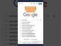 Free Way To See The Most Popular Searches For A Keyword On Google YouTube Shorts