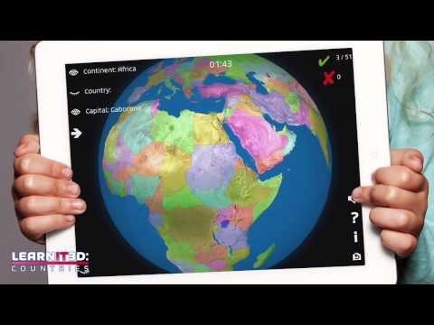 Learn it 3D: Countries